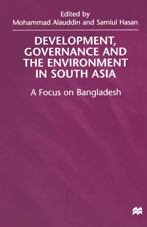 Produktbild: Development, Governance and Environment in South Asia