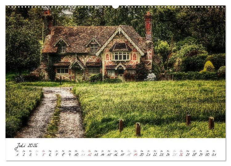 Produktbild: Romantisches Gro&szlig;britannien (Wandkalender 2026 DIN A2 quer), CALVENDO Monatskalender