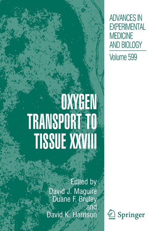 Produktbild: Oxygen Transport to Tissue XXVIII