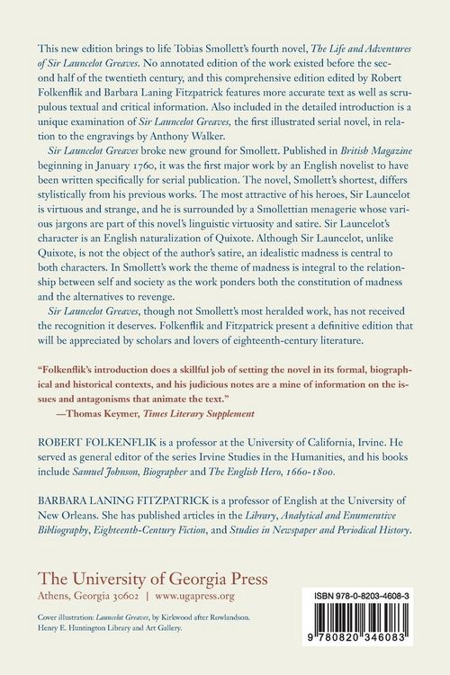 Produktbild: The Life and Adventures of Sir Launcelot Greaves