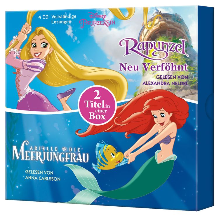 Disney Prinzessin: Arielle, die Meerjungfrau und Rapunzel - Neu verföhnt