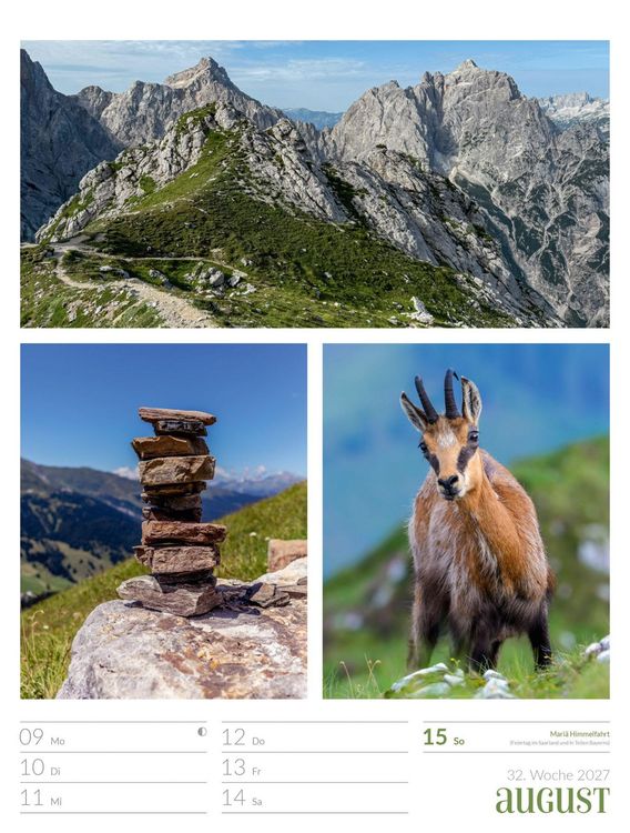 Produktbild: Farben der Natur Wochenplaner Kalender 2027