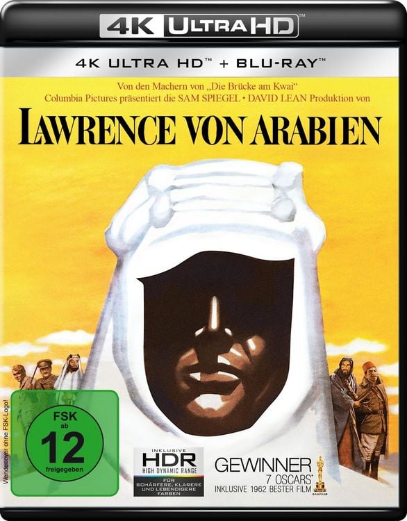 Produktbild: Lawrence von Arabien (2x 4K Ultra HD) (+ 2x Blu-ray)
