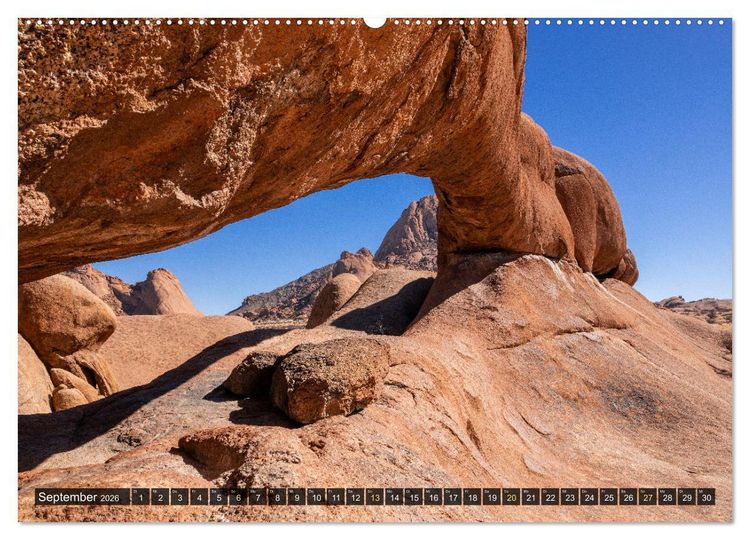 Produktbild: Zwischen Namib und Kalahari (hochwertiger Premium Wandkalender 2026 DIN A2 quer), Kunstdruck in Hochglanz