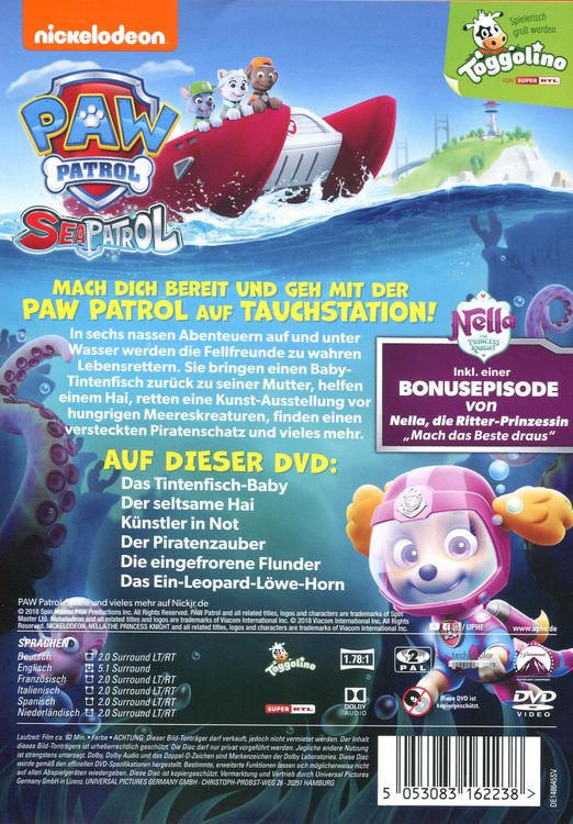 Produktbild: Paw Patrol - Sea Patrol