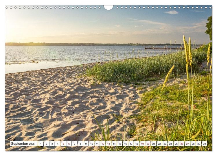Produktbild: Flensburger F&ouml;rde: Eine Reise durch Deutschlands hohen Norden (Wandkalender 2026 DIN A3 quer), CALVENDO Monatskalender