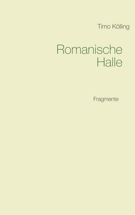 Produktbild: Romanische Halle