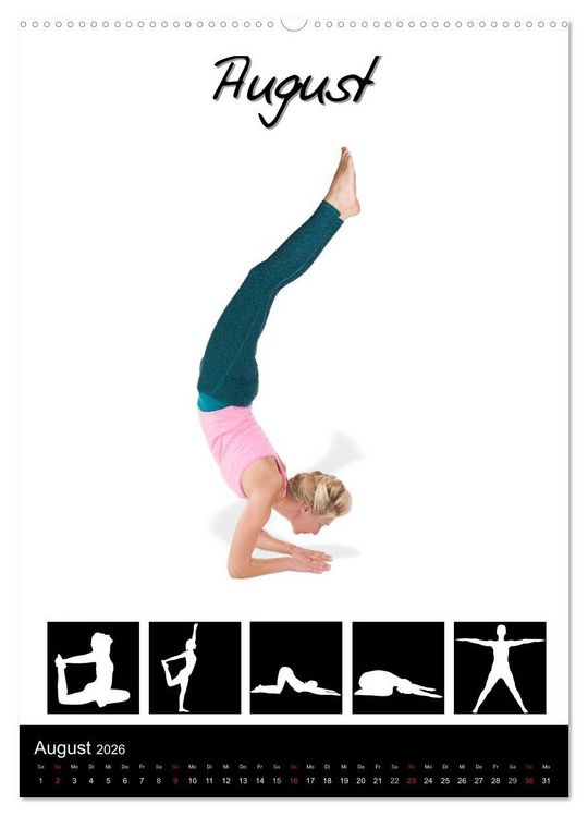 Produktbild: Yoga in Bildern (hochwertiger Premium Wandkalender 2026 DIN A2 hoch), Kunstdruck in Hochglanz