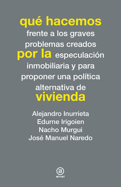 Produktbild: Qu&eacute; hacemos por la vivienda
