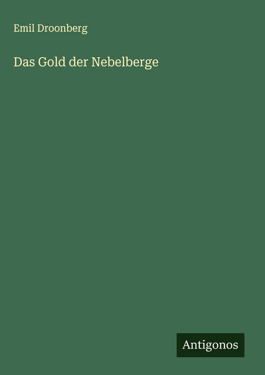 Produktbild: Das Gold der Nebelberge