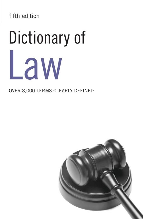 Produktbild: Dictionary of Law