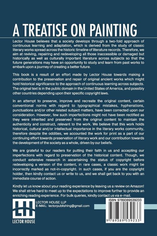 Produktbild: A Treatise On Painting