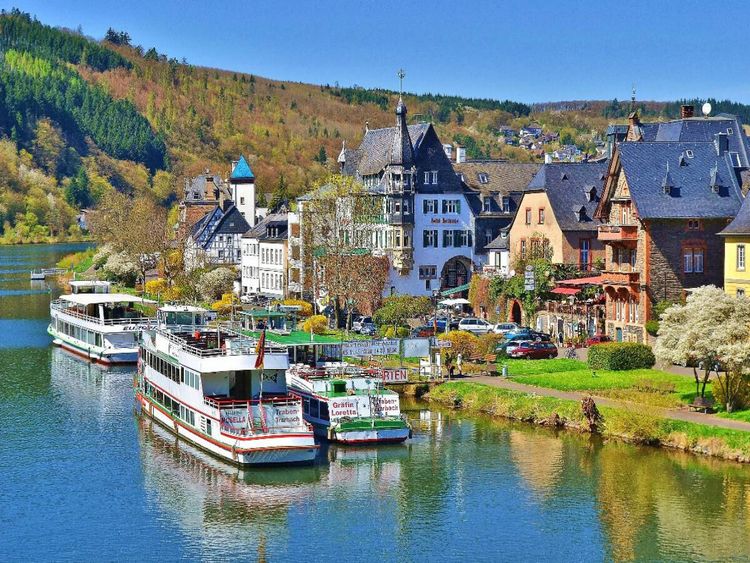 Produktbild: CALVENDO Puzzle Traben-Trarbach an der Mosel | 1000 Teile Lege-Gr&ouml;&szlig;e 64x48cm Foto-Puzzle f&uuml;r gl&uuml;ckliche Stunden