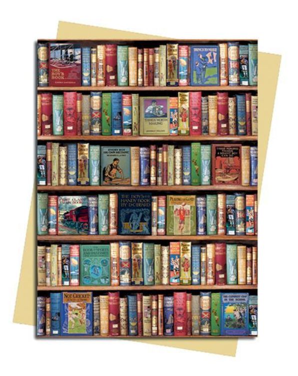 Produktbild: Bodleian Libraries: Hobbies and Pastimes Bookshelves Greeting Card