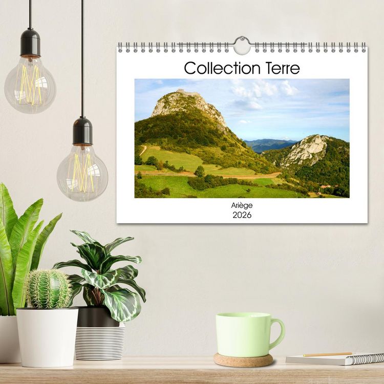 Produktbild: Collection Terre Ari&egrave;ge (Calendrier mural 2026 DIN A4 vertical), CALVENDO calendrier mensuel