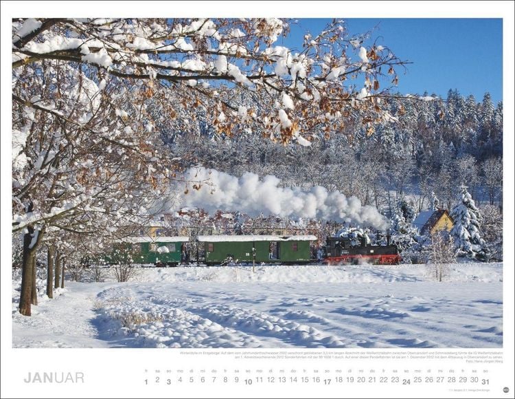 Produktbild: Eisenbahn-Romantik Posterkalender 2027