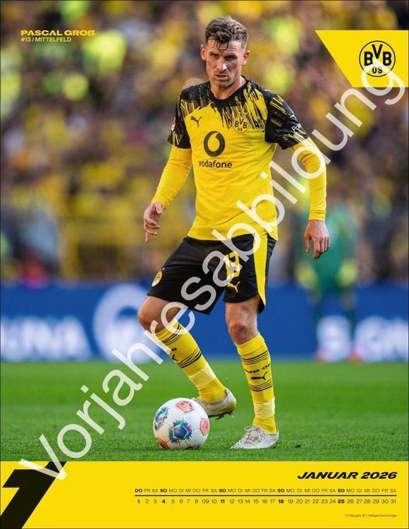 Produktbild: BVB Posterkalender 2027