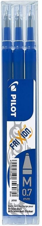 Produktbild: PILOT Mine FriXion Ball blau, 3er Set