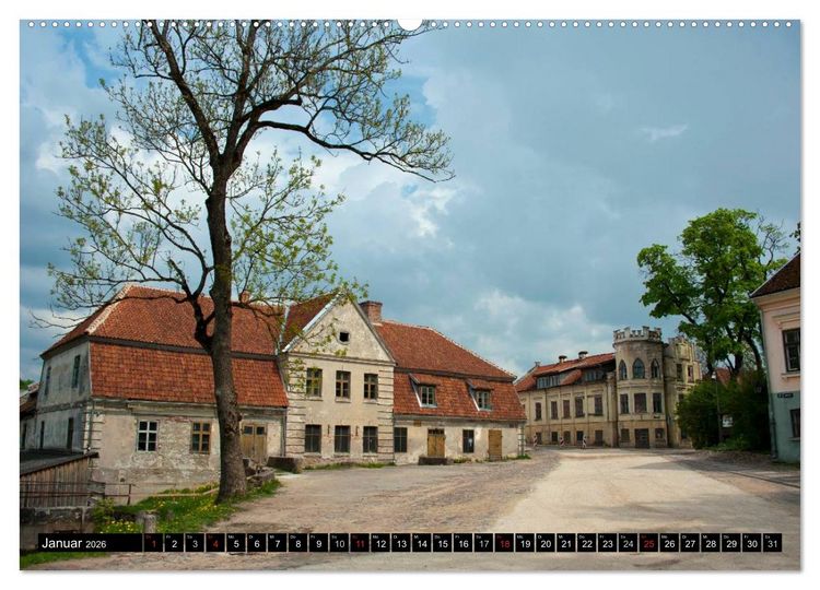 Produktbild: Lettlands Sch&ouml;nheiten (hochwertiger Premium Wandkalender 2026 DIN A2 quer), Kunstdruck in Hochglanz