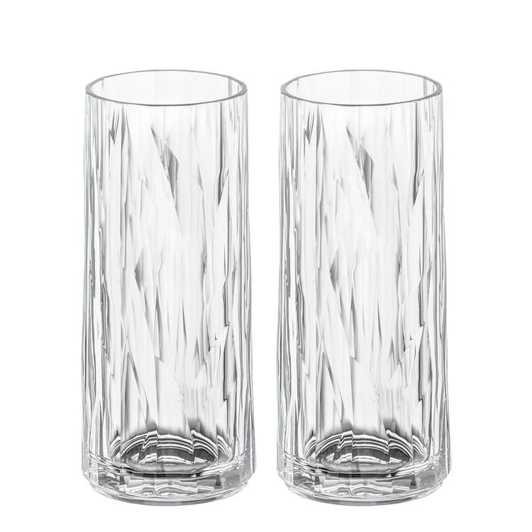Produktbild: Koziol Longdrinkglas 250 ml 2er-Set CLUB No. 3