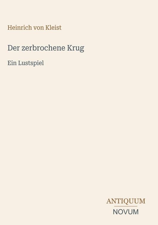 Produktbild: Der zerbrochene Krug