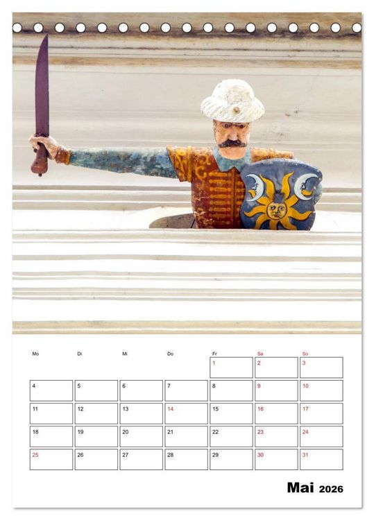 Produktbild: Graz - faszinierende Stadt (Tischkalender 2026 DIN A5 hoch), CALVENDO Monatskalender