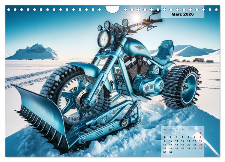 Produktbild: Custom Dreams - Showbike Wonders (Wandkalender 2026 DIN A4 quer), CALVENDO Monatskalender