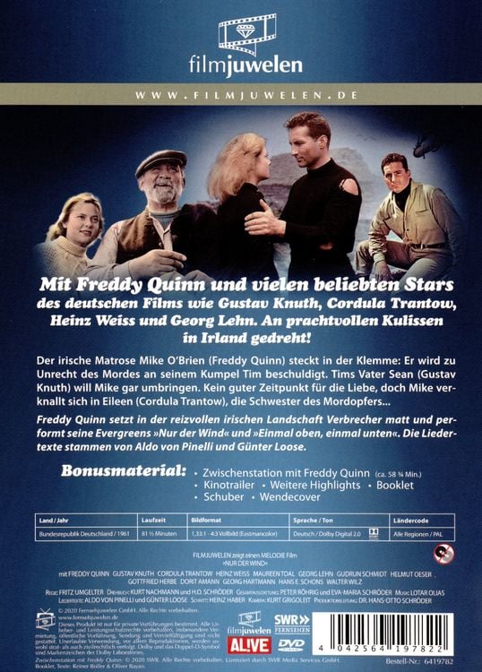 Produktbild: Nur der Wind (Filmjuwelen)