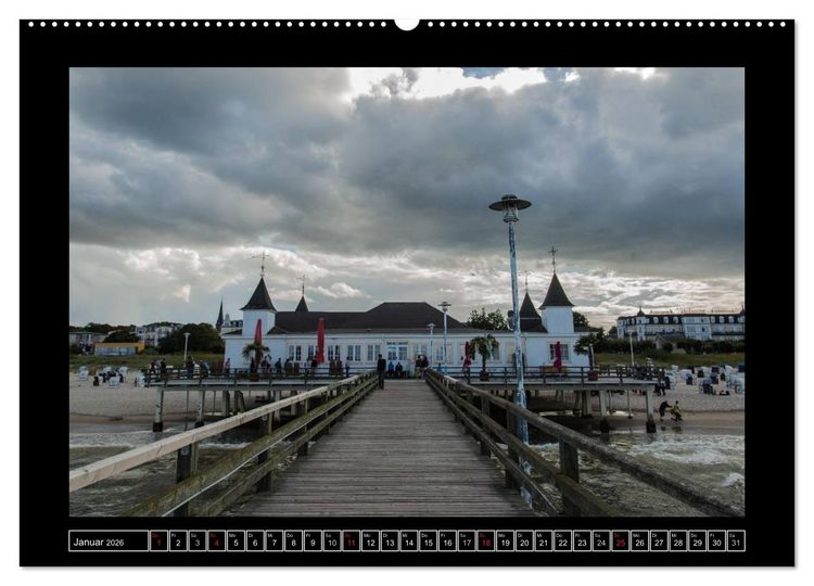 Produktbild: Usedom - Tr&auml;ume einer Insel (hochwertiger Premium Wandkalender 2026 DIN A2 quer), Kunstdruck in Hochglanz