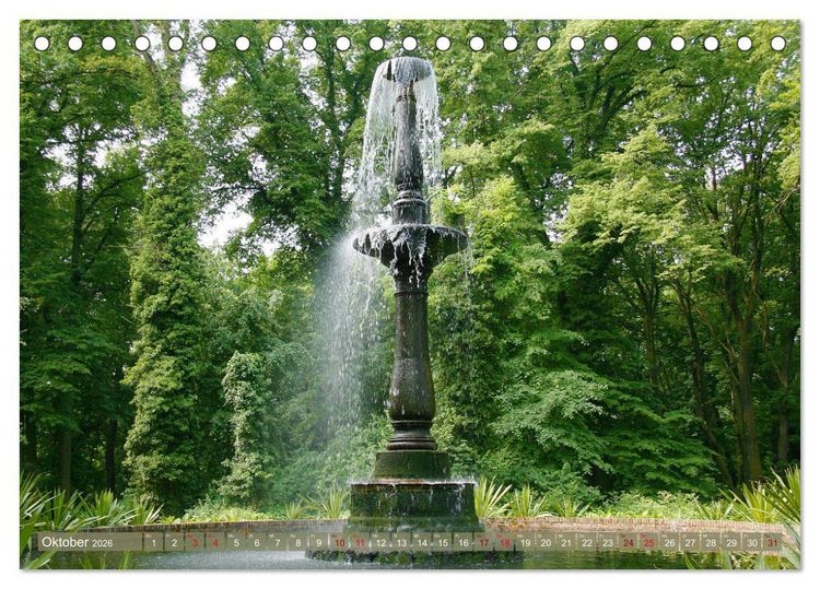 Produktbild: Die Pfaueninsel in Berlin (Tischkalender 2026 DIN A5 quer), CALVENDO Monatskalender