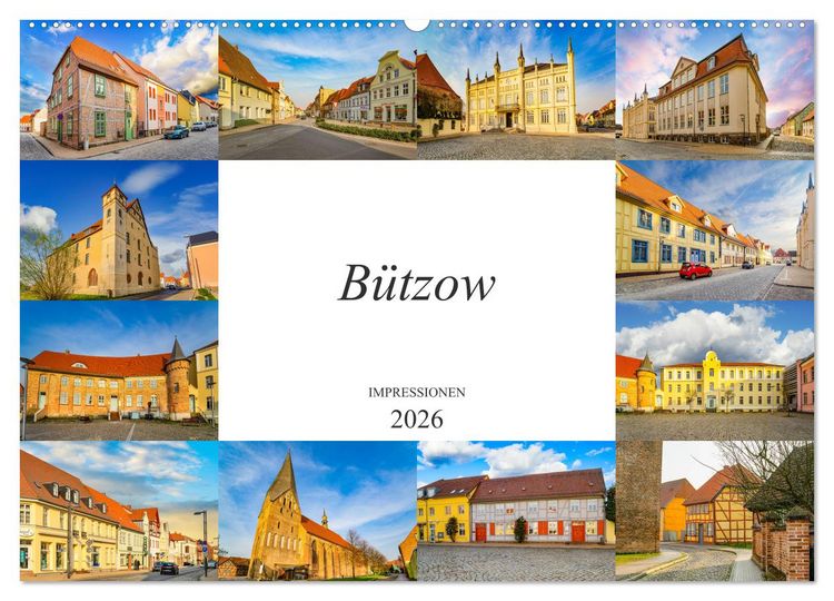 Produktbild: B&uuml;tzow Impressionen (Wandkalender 2026 DIN A2 quer), CALVENDO Monatskalender