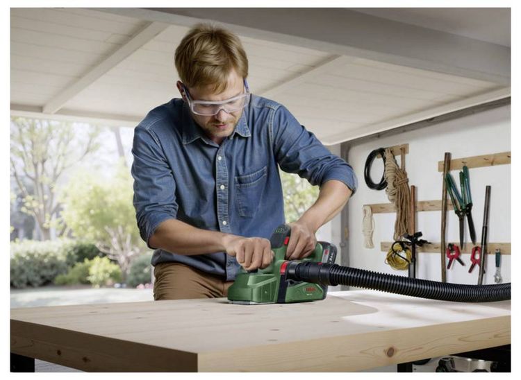 Produktbild: Bosch Home and Garden PHO 18V-20 Akku-Hobel Hobel-Breite: 82 mm