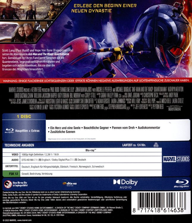 Produktbild: Ant-Man and the Wasp - Quantumania