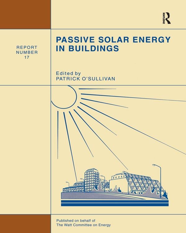Produktbild: Passive Solar Energy in Buildings