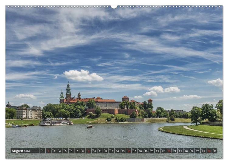 Produktbild: Ein Wochenende in Krakau (hochwertiger Premium Wandkalender 2026 DIN A2 quer), Kunstdruck in Hochglanz