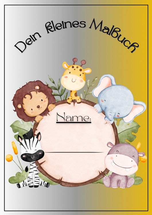 Produktbild: Dein kleines Malbuch DINA4