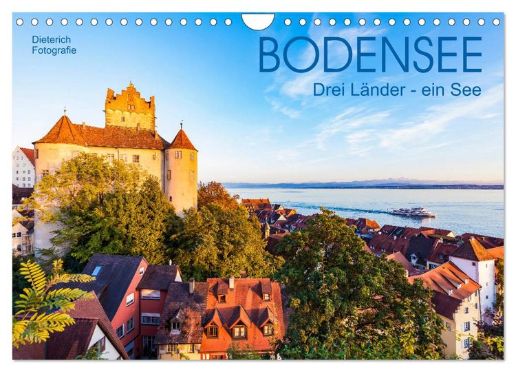 Produktbild: BODENSEE Drei L&auml;nder - ein See (Wandkalender 2026 DIN A4 quer), CALVENDO Monatskalender