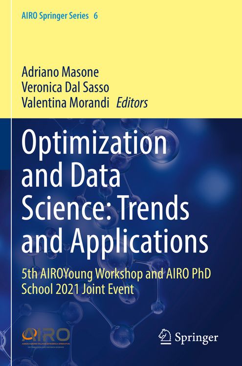 Produktbild: Optimization and Data Science: Trends and Applications