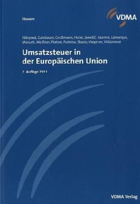 Produktbild: Umsatzsteuer in der Europ&auml;ischen Union