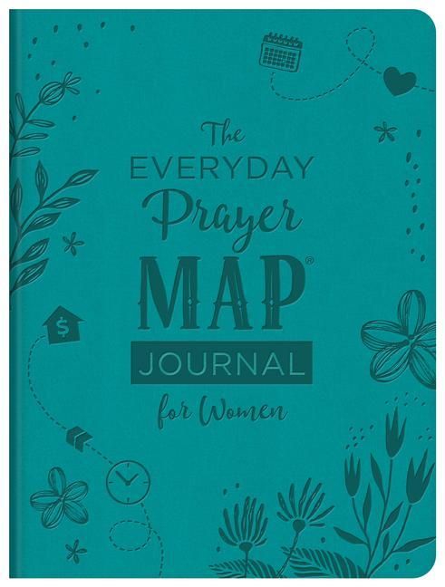 Produktbild: The Everyday Prayer Map Journal for Women: Devotional Inspiration Plus Prayer Maps