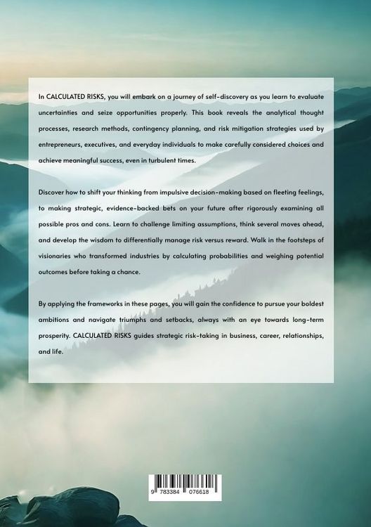 Produktbild: Calculated risks