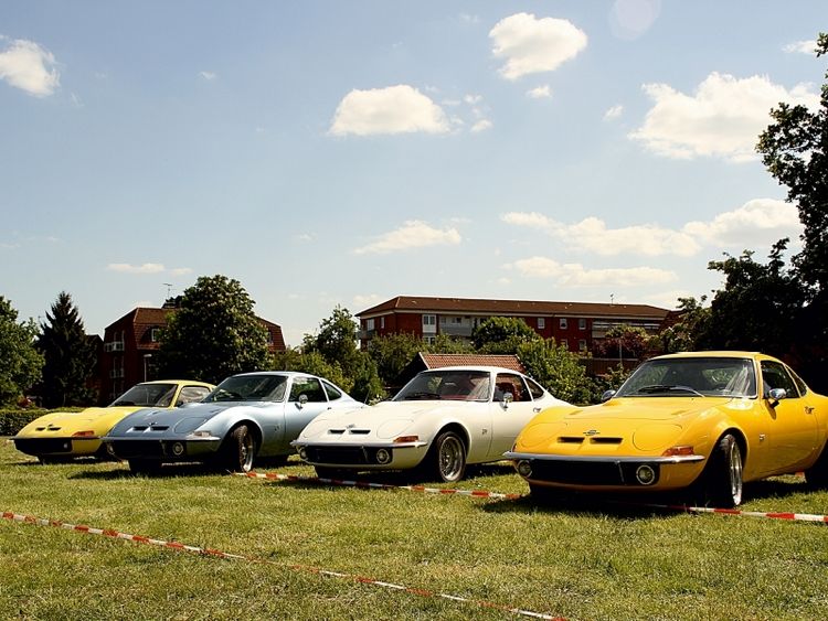 Produktbild: CALVENDO Puzzle Opel GT | 1000 Teile Lege-Gr&ouml;&szlig;e 64x48cm Foto-Puzzle f&uuml;r gl&uuml;ckliche Stunden