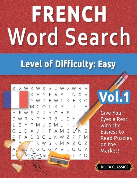 Produktbild: FRENCH WORD SEARCH - LEVEL OF DIFFICULTY