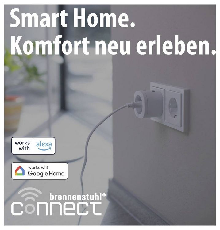 Produktbild: Brennenstuhl Connect 1294850100 Steckdose Innenbereich 3860 W (1294850100)