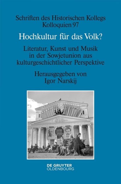 Produktbild: Hochkultur f&uuml;r das Volk?