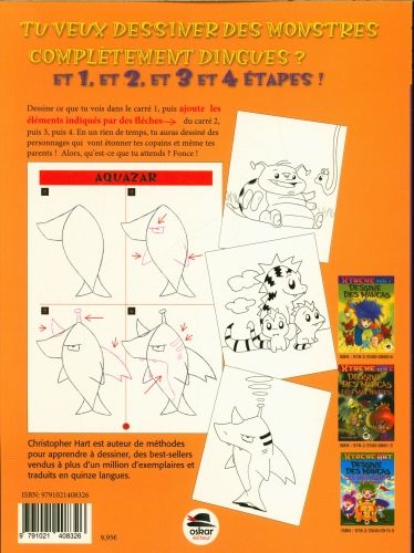 Produktbild: Dessine des mangas : les monstres