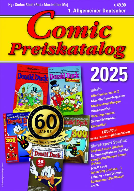 Produktbild: Comic Preiskatalog 2025 HC