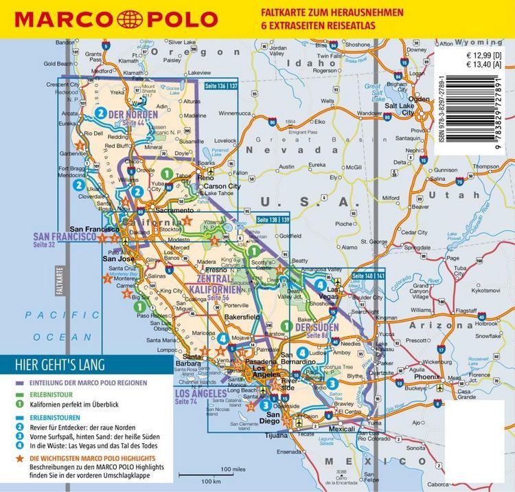 Produktbild: MARCO POLO Reisef&uuml;hrer Kalifornien