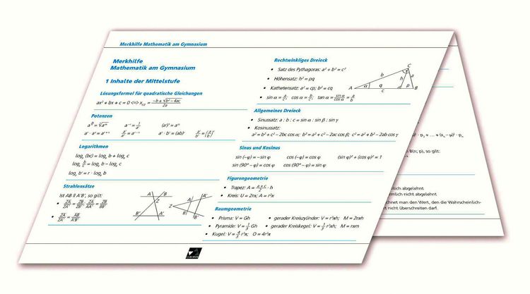 Produktbild: Formelsammlungen / Merkhilfe Mathematik &ndash; neu