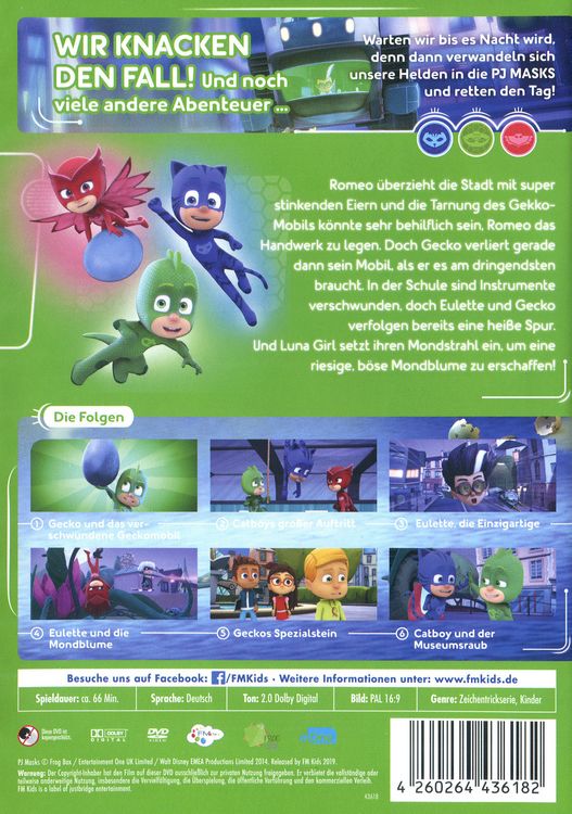 Produktbild: PJ Masks &ndash; Pyjamahelden 4 - Wir knacken den Fall!